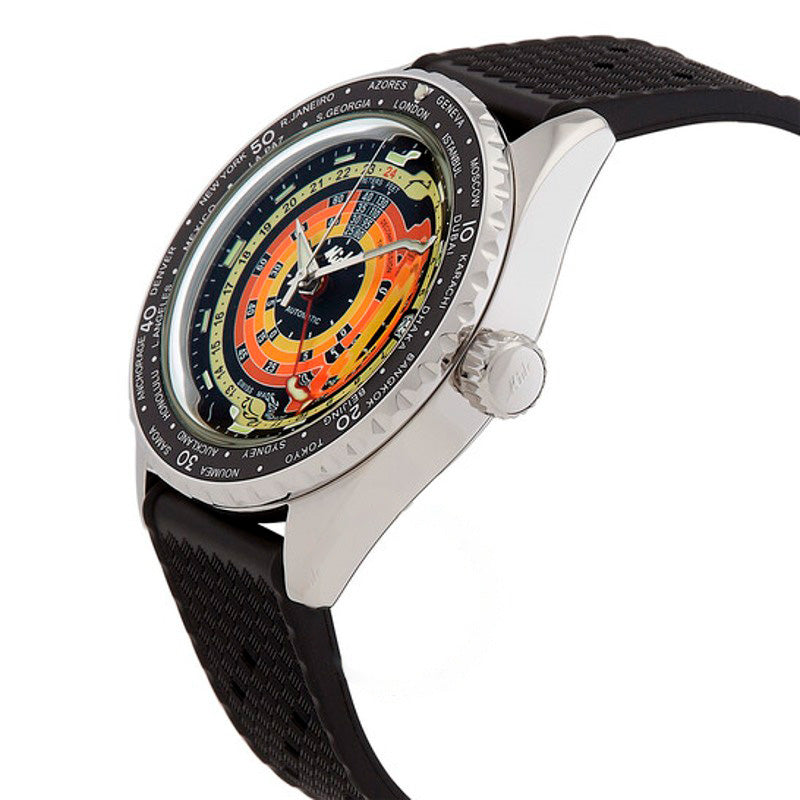 Relógio Ocean Star Descompressão Worldtimer Automático Mostrador Preto 40 mm - Mercado de Luxo - O Maior E-Commerce de Bens, Produtos e Serviços de Luxo do Brasil.