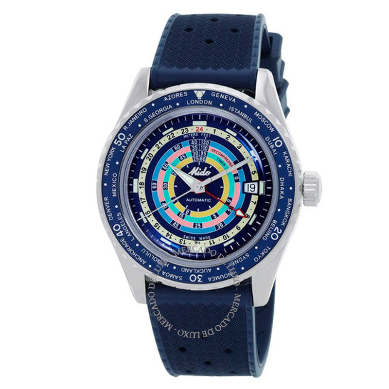 Relógio Ocean Star Descompressão Worldtimer Automático Mostrador Azul  - Mercado de Luxo - O Maior E-Commerce de Bens, Produtos e Serviços de Luxo do Brasil.