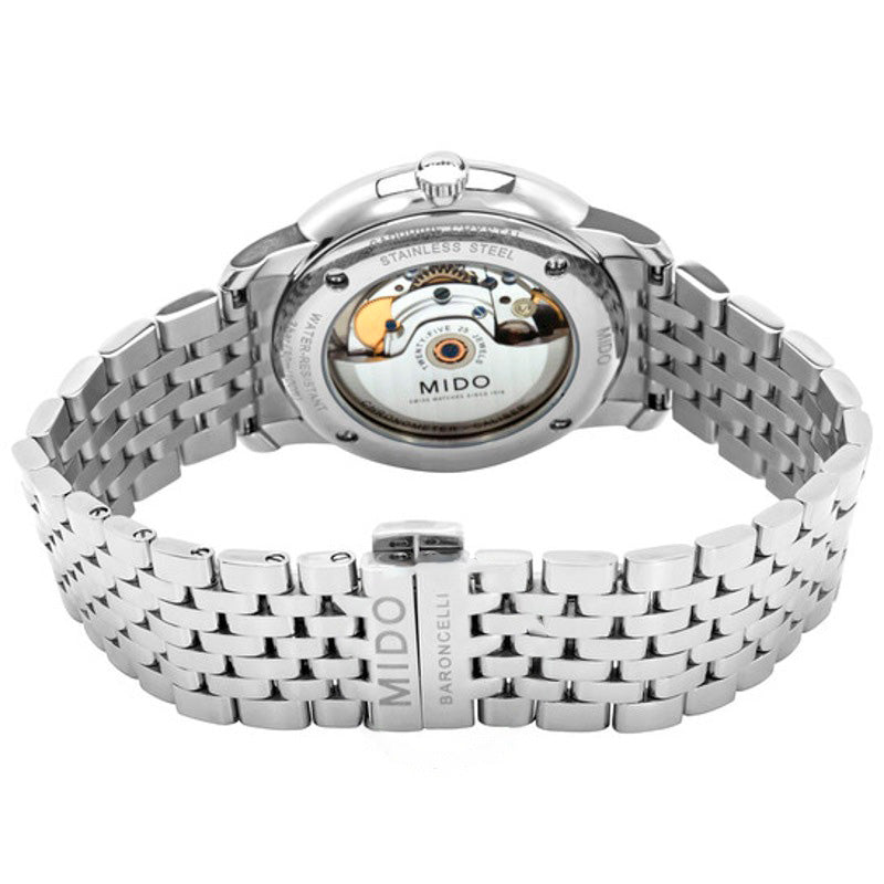 Relógio Baroncelli Cronômetro Silício Automático Mostrador Prateado 40 mm - Mercado de Luxo - O Maior E-Commerce de Bens, Produtos e Serviços de Luxo do Brasil.