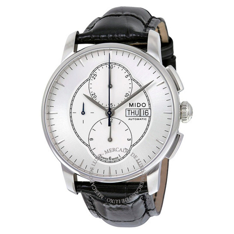 Relógio Baroncelli Cronógrafo Automático Mostrador Prateado 42 mm - Mercado de Luxo - O Maior E-Commerce de Bens, Produtos e Serviços de Luxo do Brasil.