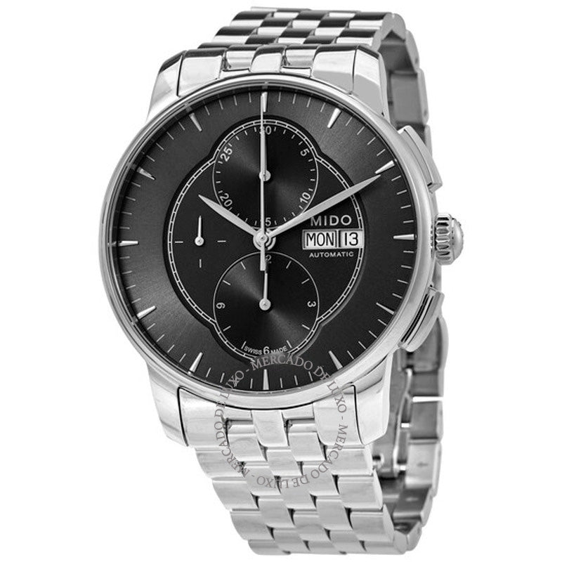 Relógio Baroncelli Cronógrafo Automático Mostrador Preto 42 mm - Mercado de Luxo - O Maior E-Commerce de Bens, Produtos e Serviços de Luxo do Brasil.