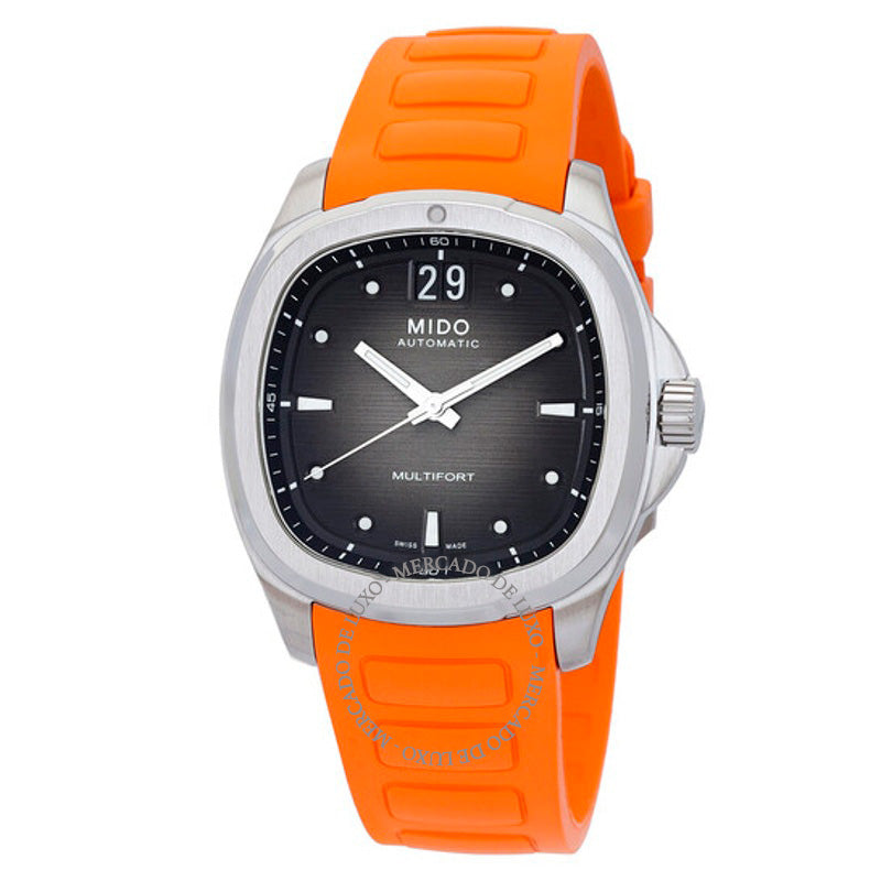 Relógio Multifort TV Big Date Automático Mostrador Cinza 40 mm - Mercado de Luxo - O Maior E-Commerce de Bens, Produtos e Serviços de Luxo do Brasil.