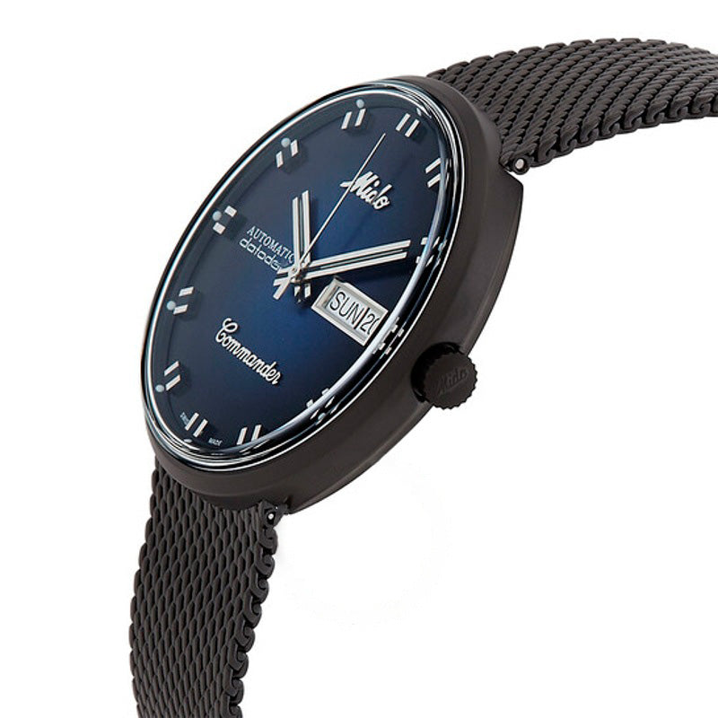 Relógio Commander Shade Automático Mostrador Azul 37 mm - Mercado de Luxo - O Maior E-Commerce de Bens, Produtos e Serviços de Luxo do Brasil.