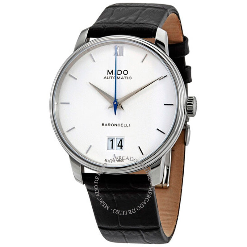 Relógio Baroncelli III Automático Mostrador Branco 40 mm - Mercado de Luxo - O Maior E-Commerce de Bens, Produtos e Serviços de Luxo do Brasil.