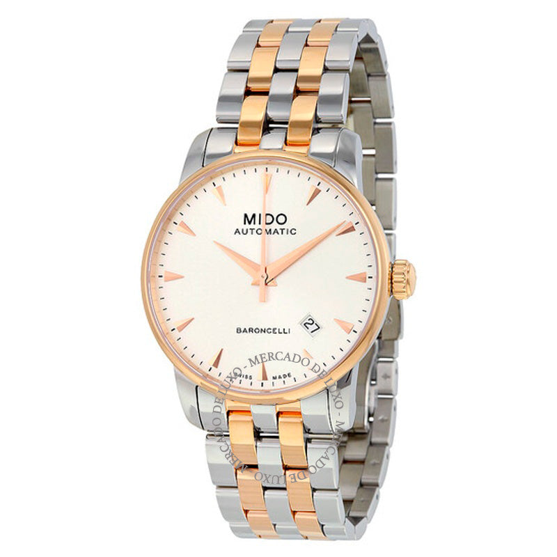 Relógio Baroncelli II Automático Mostrador Prateado 38 mm - Mercado de Luxo - O Maior E-Commerce de Bens, Produtos e Serviços de Luxo do Brasil.