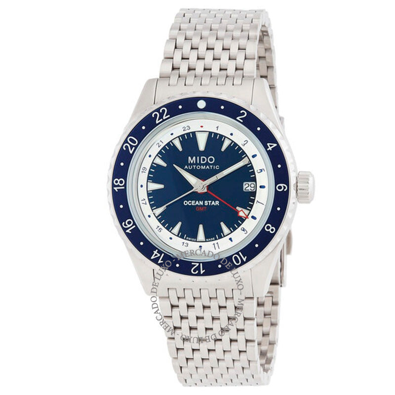 Relógio Ocean Star GMT Automático Mostrador Azul 40 mm - Mercado de Luxo - O Maior E-Commerce de Bens, Produtos e Serviços de Luxo do Brasil.