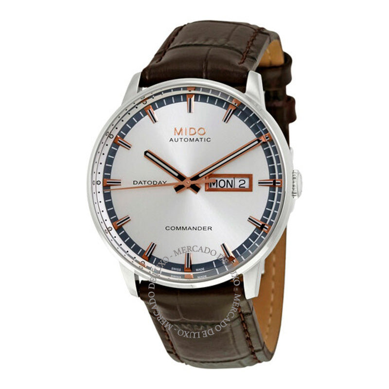 Relógio Commander II Automático Mostrador Prateado  - Mercado de Luxo - O Maior E-Commerce de Bens, Produtos e Serviços de Luxo do Brasil.