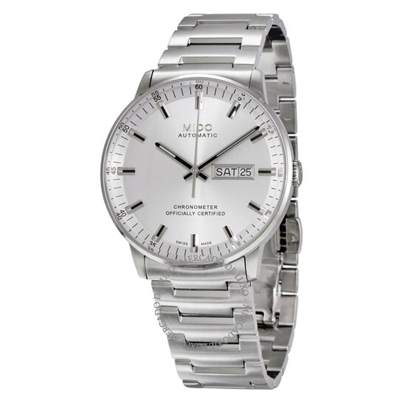 Relógio Commander II Automático Mostrador Prateado 40 mm - Mercado de Luxo - O Maior E-Commerce de Bens, Produtos e Serviços de Luxo do Brasil.