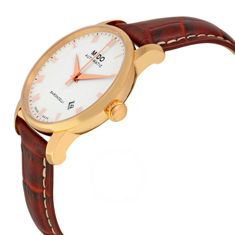 Relógio Baroncelli II Automático Mostrador Branco 38 mm - Mercado de Luxo - O Maior E-Commerce de Bens, Produtos e Serviços de Luxo do Brasil.