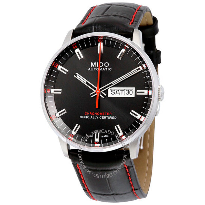 Relógio Commander II Automático Mostrador Preto  - Mercado de Luxo - O Maior E-Commerce de Bens, Produtos e Serviços de Luxo do Brasil.