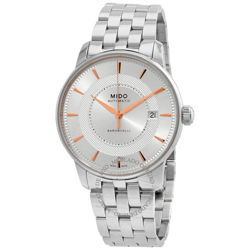 Relógio Baroncelli Automático Mostrador Prateado 39 mm - Mercado de Luxo - O Maior E-Commerce de Bens, Produtos e Serviços de Luxo do Brasil.