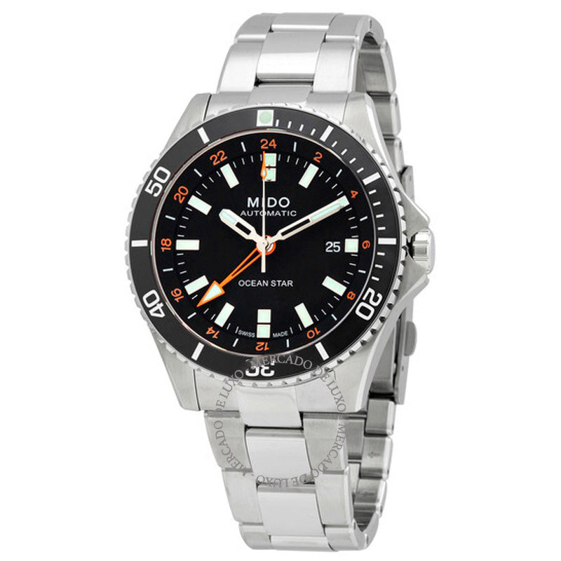 Relógio Ocean Star Automático Mostrador Preto  - Mercado de Luxo - O Maior E-Commerce de Bens, Produtos e Serviços de Luxo do Brasil.