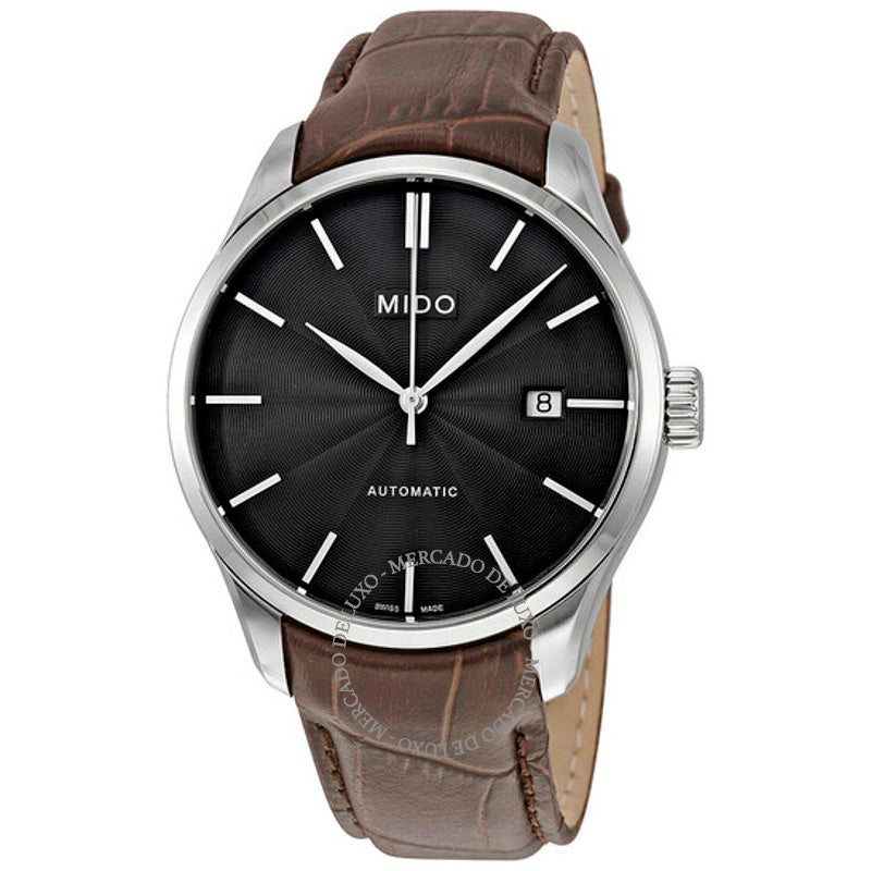 Relógio Belluna II Automático Mostrador Preto 40 mm - Mercado de Luxo - O Maior E-Commerce de Bens, Produtos e Serviços de Luxo do Brasil.