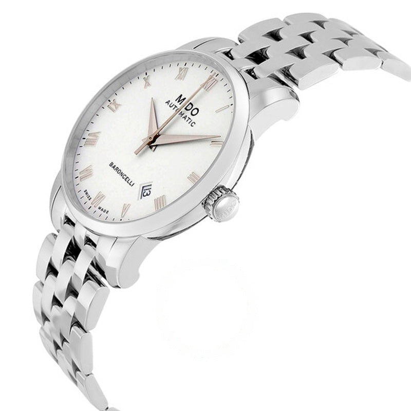 Relógio Baroncelli Automático Mostrador Branco 38 mm - Mercado de Luxo - O Maior E-Commerce de Bens, Produtos e Serviços de Luxo do Brasil.