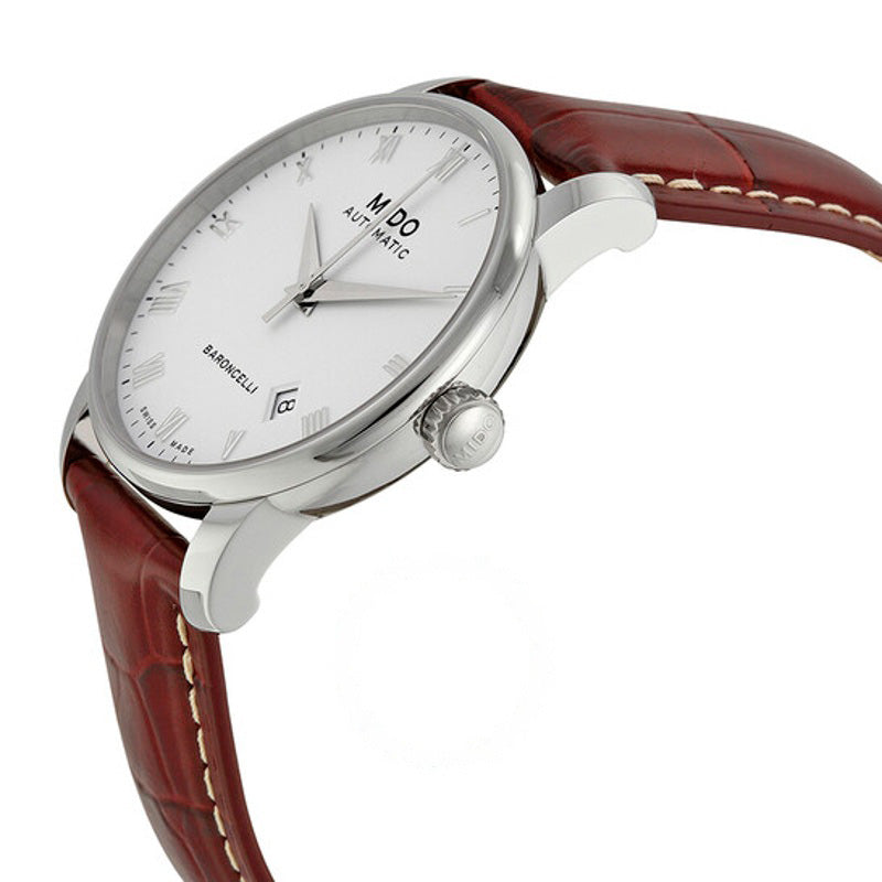 Relógio Baroncelli Automático Mostrador Branco 38 mm - Mercado de Luxo - O Maior E-Commerce de Bens, Produtos e Serviços de Luxo do Brasil.