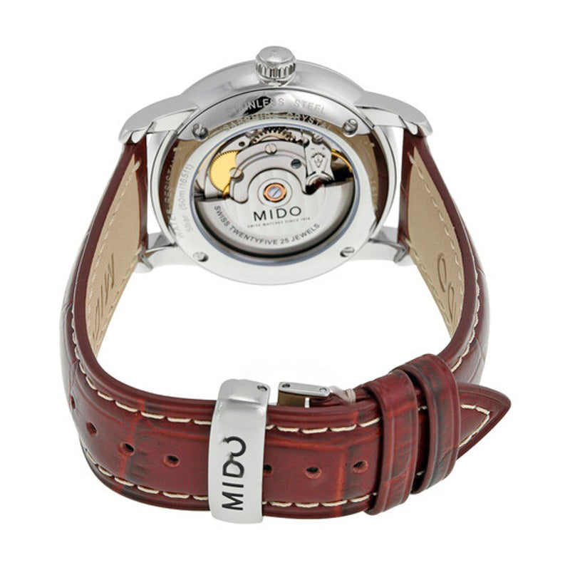 Relógio Baroncelli Automático Mostrador Branco 38 mm - Mercado de Luxo - O Maior E-Commerce de Bens, Produtos e Serviços de Luxo do Brasil.
