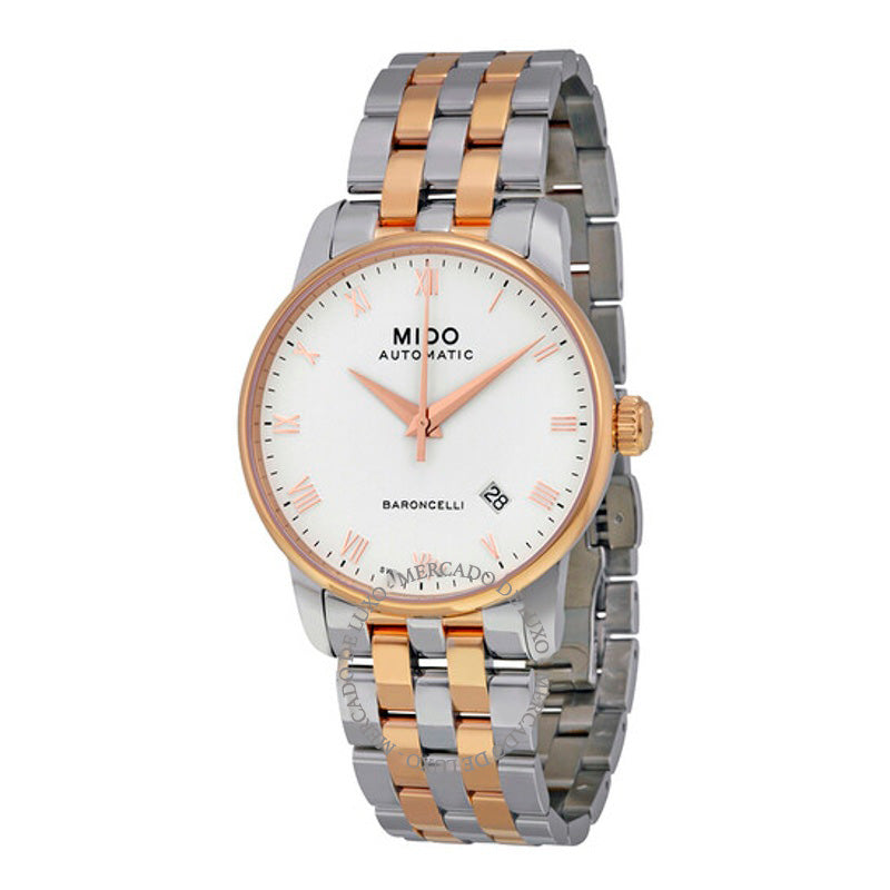 Relógio Baroncelli Automático Mostrador Branco 38 mm - Mercado de Luxo - O Maior E-Commerce de Bens, Produtos e Serviços de Luxo do Brasil.
