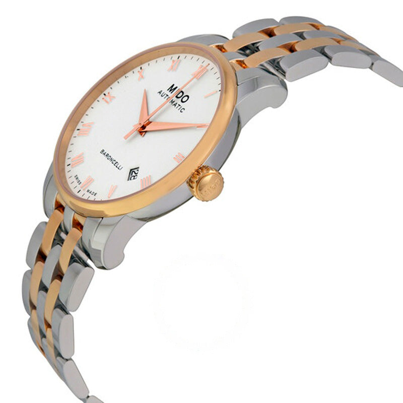 Relógio Baroncelli Automático Mostrador Branco 38 mm - Mercado de Luxo - O Maior E-Commerce de Bens, Produtos e Serviços de Luxo do Brasil.