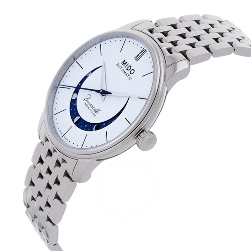 Relógio Baroncelli Automático Mostrador Branco 39 mm - Mercado de Luxo - O Maior E-Commerce de Bens, Produtos e Serviços de Luxo do Brasil.