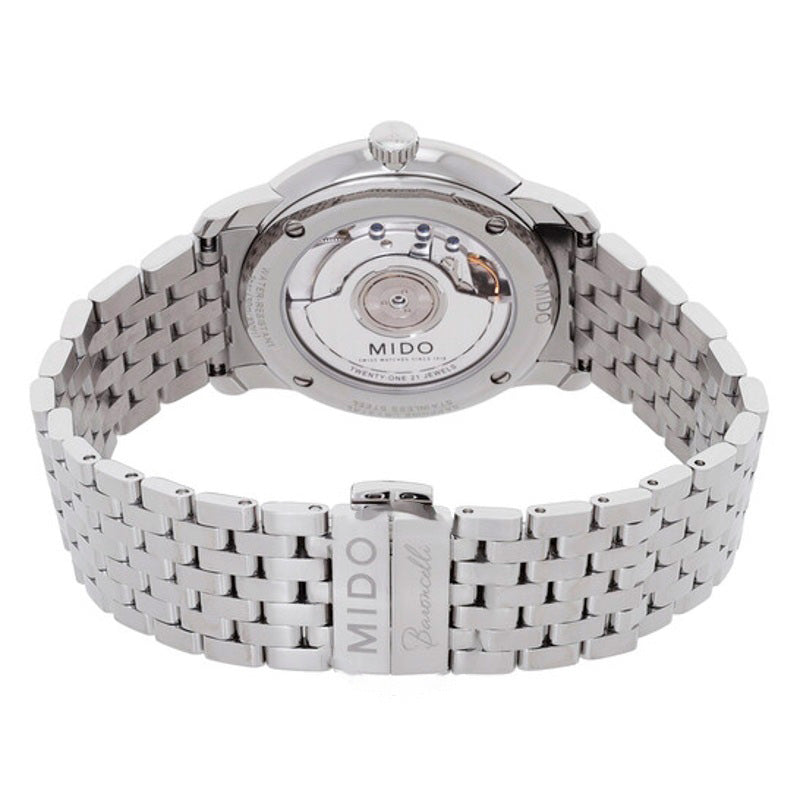 Relógio Baroncelli Automático Mostrador Branco 39 mm - Mercado de Luxo - O Maior E-Commerce de Bens, Produtos e Serviços de Luxo do Brasil.