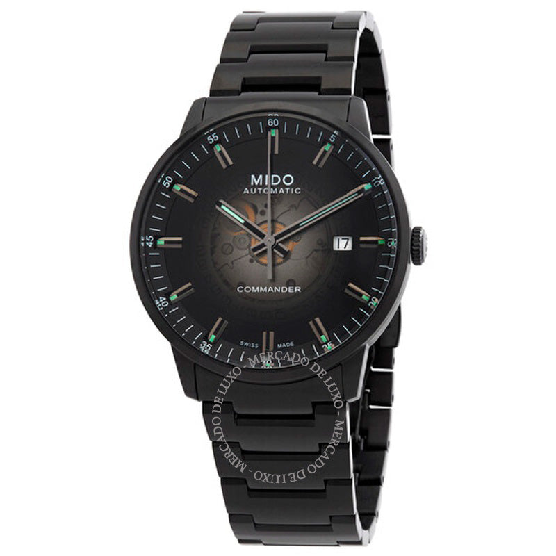 Relógio Comandante Automático Mostrador Preto 40 mm - Mercado de Luxo - O Maior E-Commerce de Bens, Produtos e Serviços de Luxo do Brasil.