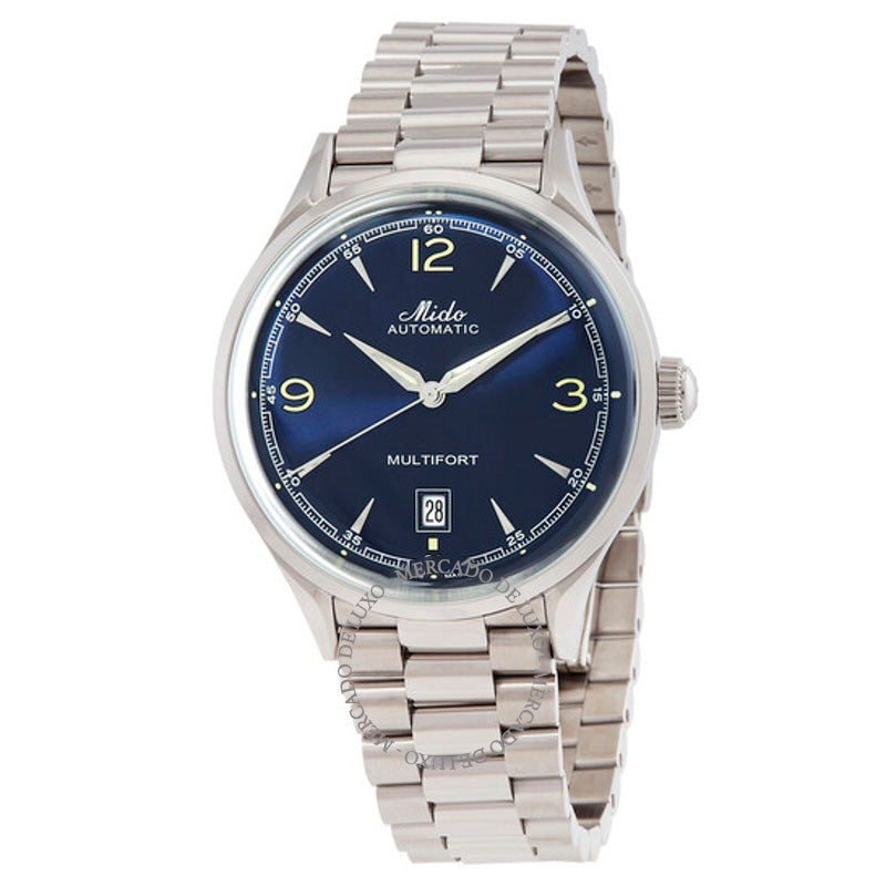 Relógio Multifort Automático Mostrador Azul 40 mm - Mercado de Luxo - O Maior E-Commerce de Bens, Produtos e Serviços de Luxo do Brasil.