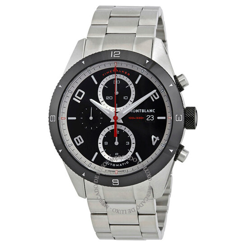 Relógio TimeWalker Cronógrafo Automático Mostrador Preto 43 mm - Mercado de Luxo - O Maior E-Commerce de Bens, Produtos e Serviços de Luxo do Brasil.