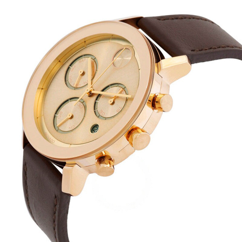 Relógio Bold Evolution Cronógrafo Quartzo Mostrador Dourado 42 mm - Mercado de Luxo - O Maior E-Commerce de Bens, Produtos e Serviços de Luxo do Brasil.