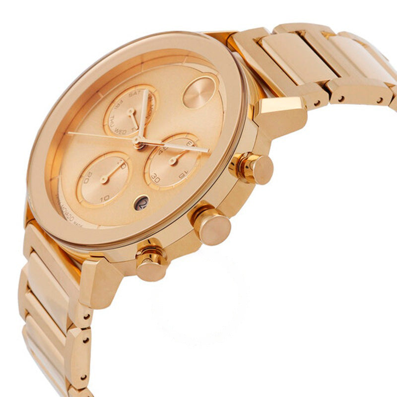 Relógio Bold Evolution Cronógrafo Quartzo Mostrador Dourado 42 mm - Mercado de Luxo - O Maior E-Commerce de Bens, Produtos e Serviços de Luxo do Brasil.