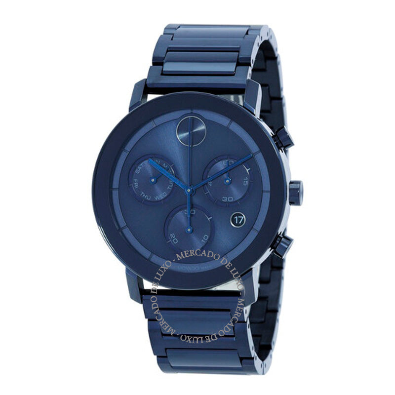 Relógio Bold Evolution Cronógrafo Quartzo Mostrador Azul 42 mm - Mercado de Luxo - O Maior E-Commerce de Bens, Produtos e Serviços de Luxo do Brasil.