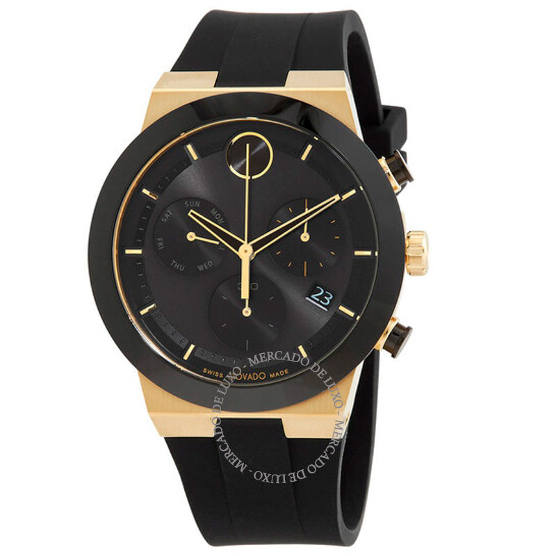 Relógio Bold Fusion Chronograph Quartz Black Dial 44 mm - Mercado de Luxo - O Maior E-Commerce de Bens, Produtos e Serviços de Luxo do Brasil.