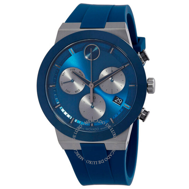 Relógio BOLD Fusion Cronógrafo Quartzo Mostrador Azul 44 mm - Mercado de Luxo - O Maior E-Commerce de Bens, Produtos e Serviços de Luxo do Brasil.