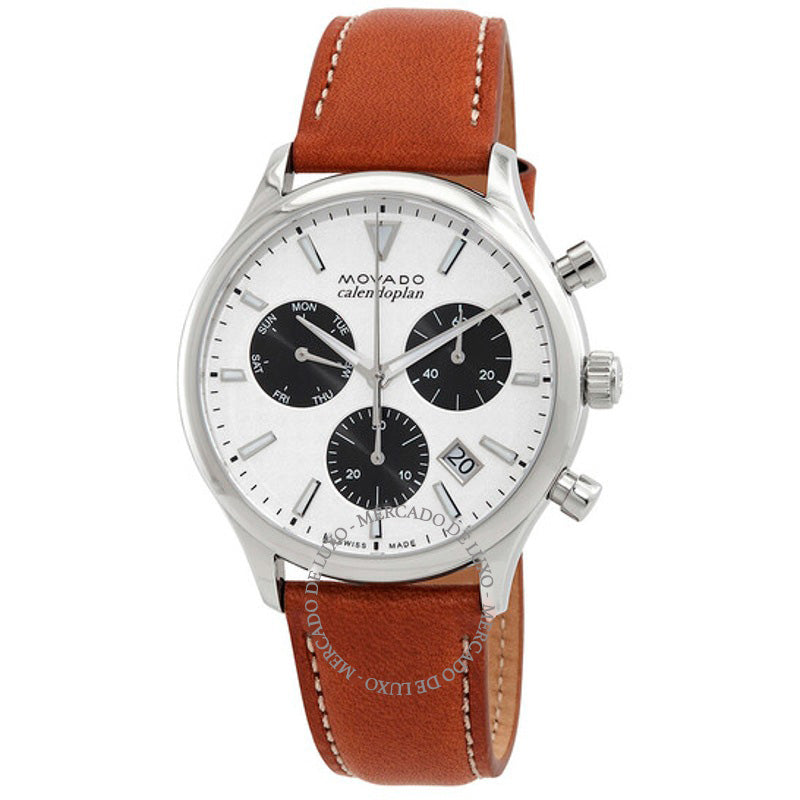 Relógio Cronógrafo Heritage Quartzo Mostrador Branco  - Mercado de Luxo - O Maior E-Commerce de Bens, Produtos e Serviços de Luxo do Brasil.