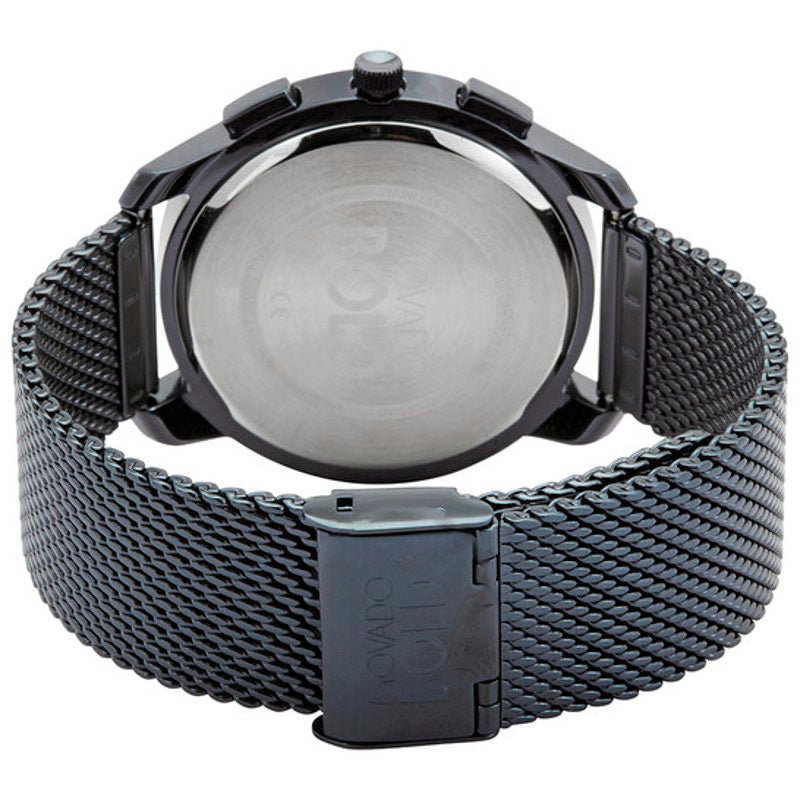 Relógio Cronógrafo fino e ousado mostrador azul de quartzo 40 mm - Mercado de Luxo - O Maior E-Commerce de Bens, Produtos e Serviços de Luxo do Brasil.