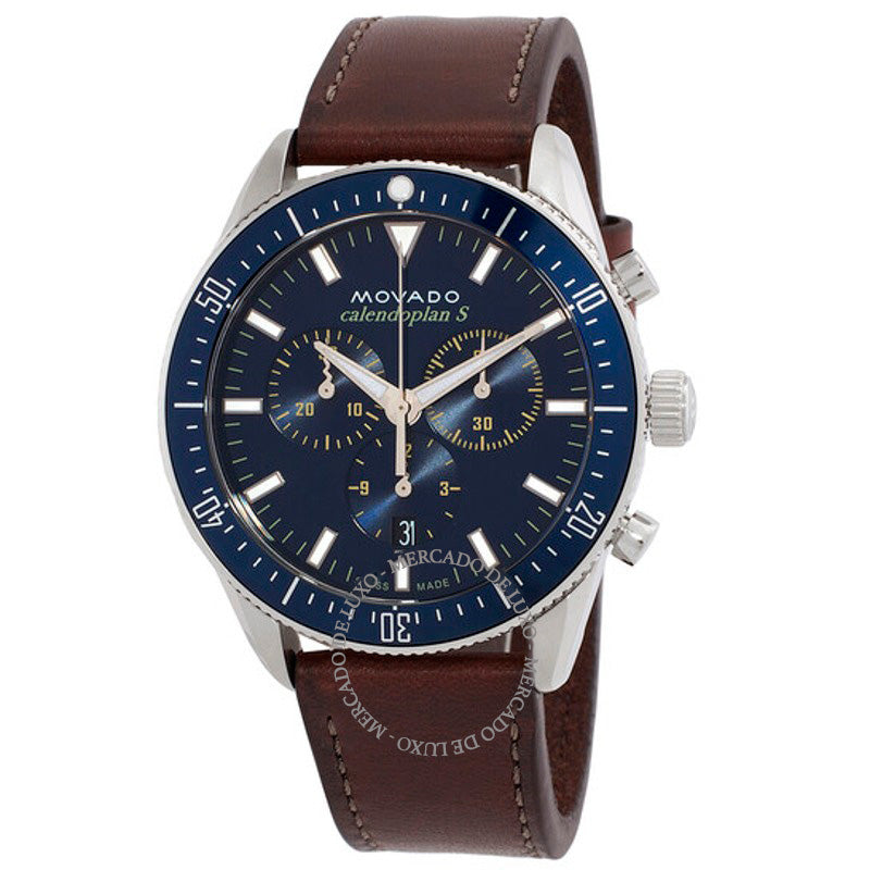 Relógio Cronógrafo Heritage Quartzo Mostrador Azul 42 mm - Mercado de Luxo - O Maior E-Commerce de Bens, Produtos e Serviços de Luxo do Brasil.