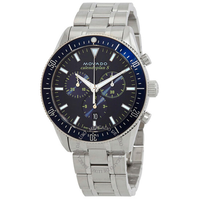 Relógio Cronógrafo Heritage Quartzo Mostrador Azul 42 mm - Mercado de Luxo - O Maior E-Commerce de Bens, Produtos e Serviços de Luxo do Brasil.