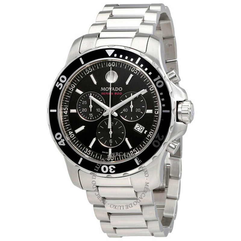 Relógio Cronógrafo Série 800 Mostrador Preto 42 mm - Mercado de Luxo - O Maior E-Commerce de Bens, Produtos e Serviços de Luxo do Brasil.