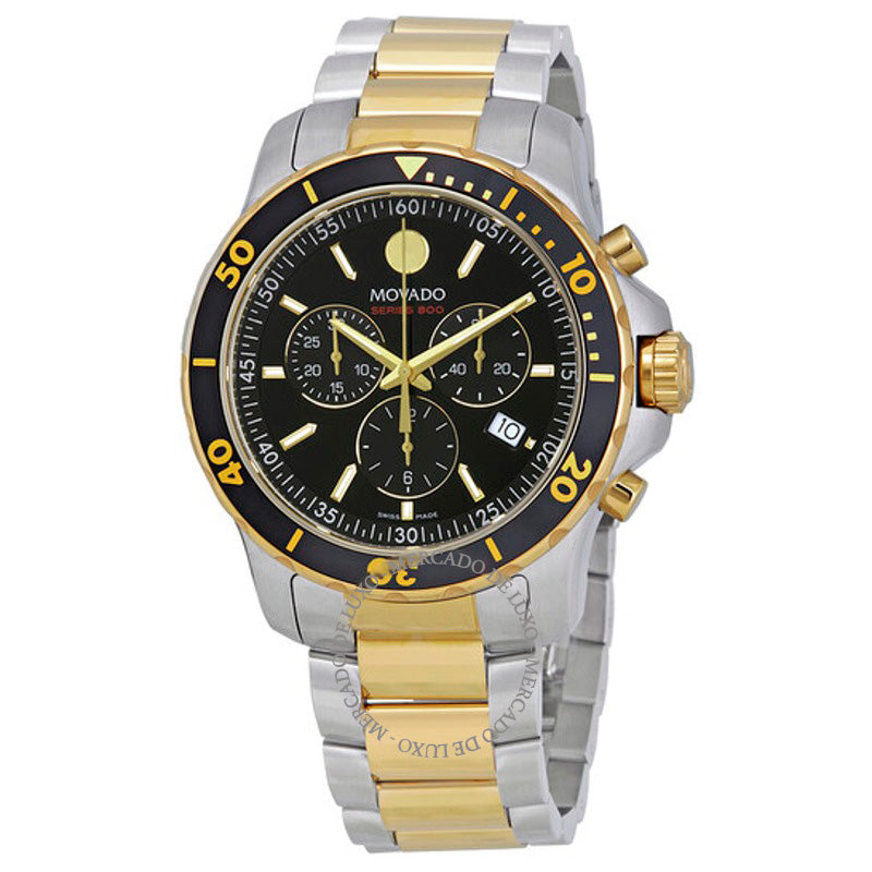 Relógio Cronógrafo Série 800 Mostrador Preto 42 mm - Mercado de Luxo - O Maior E-Commerce de Bens, Produtos e Serviços de Luxo do Brasil.