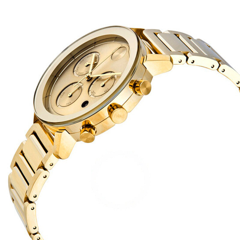 Relógio Cronógrafo Bold Quartz Mostrador Dourado  - Mercado de Luxo - O Maior E-Commerce de Bens, Produtos e Serviços de Luxo do Brasil.