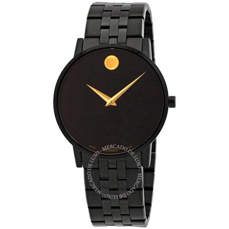 Relógio Mostrador preto de quartzo clássico de museu 40 mm - Mercado de Luxo - O Maior E-Commerce de Bens, Produtos e Serviços de Luxo do Brasil.