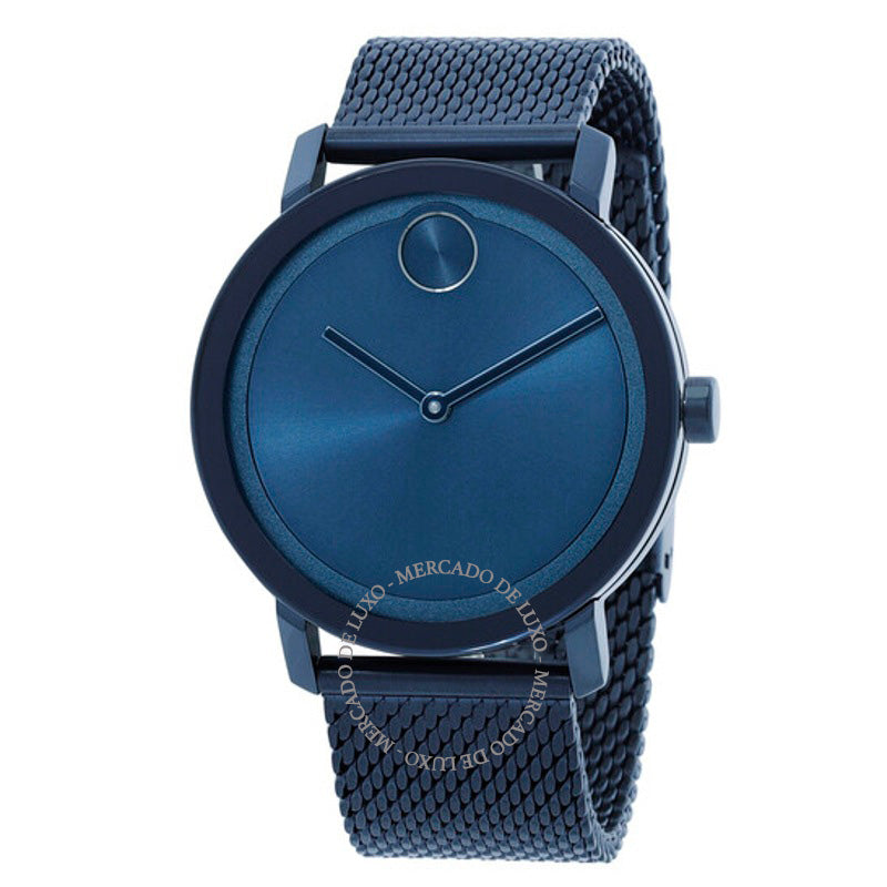 Relógio Bold Evolution Quartz Mostrador Azul 40 mm - Mercado de Luxo - O Maior E-Commerce de Bens, Produtos e Serviços de Luxo do Brasil.
