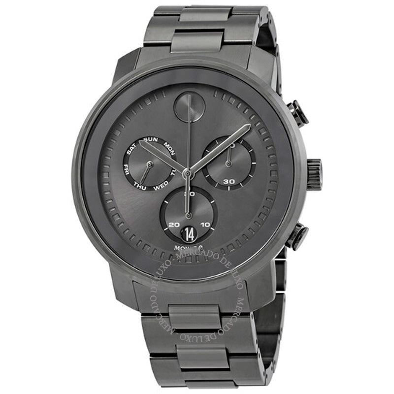 Relógio Cronógrafo ousado com mostrador em bronze 48 mm - Mercado de Luxo - O Maior E-Commerce de Bens, Produtos e Serviços de Luxo do Brasil.