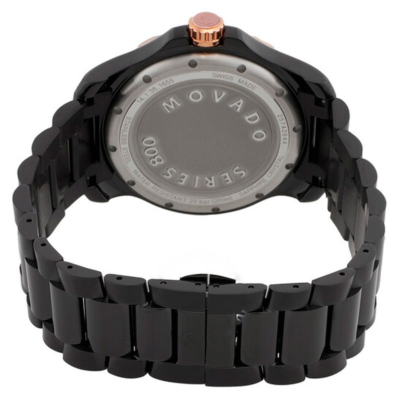Relógio Série 800 Quartzo Mostrador Preto 40 mm - Mercado de Luxo - O Maior E-Commerce de Bens, Produtos e Serviços de Luxo do Brasil.