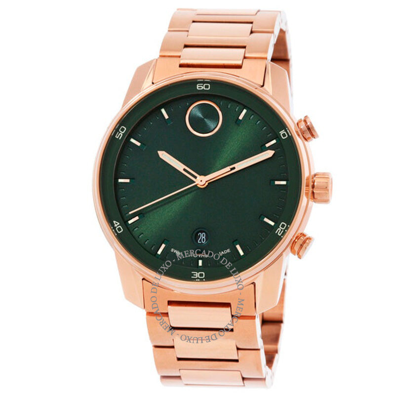 Relógio Mostrador Bold Verso Quartz Green 42 mm - Mercado de Luxo - O Maior E-Commerce de Bens, Produtos e Serviços de Luxo do Brasil.