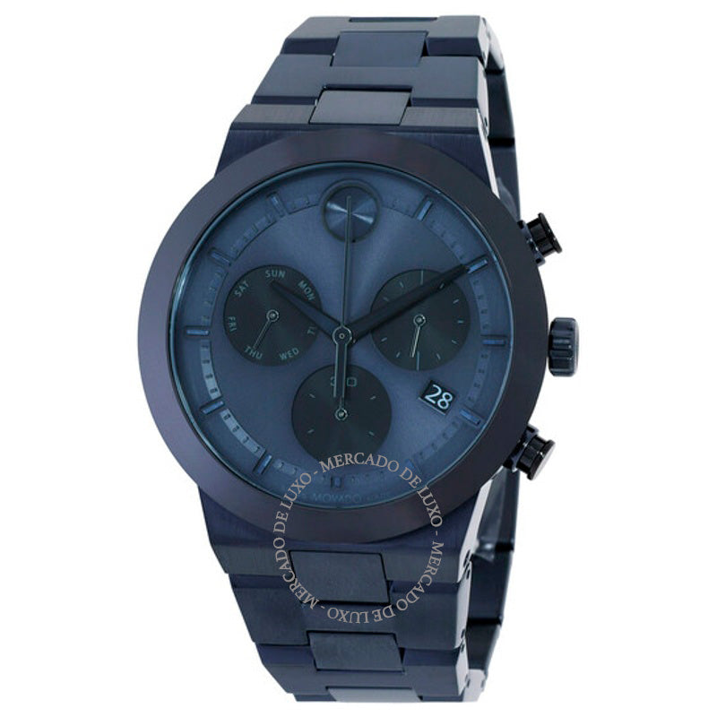 Relógio Mostrador azul de quartzo Bold Fusion 44 mm - Mercado de Luxo - O Maior E-Commerce de Bens, Produtos e Serviços de Luxo do Brasil.