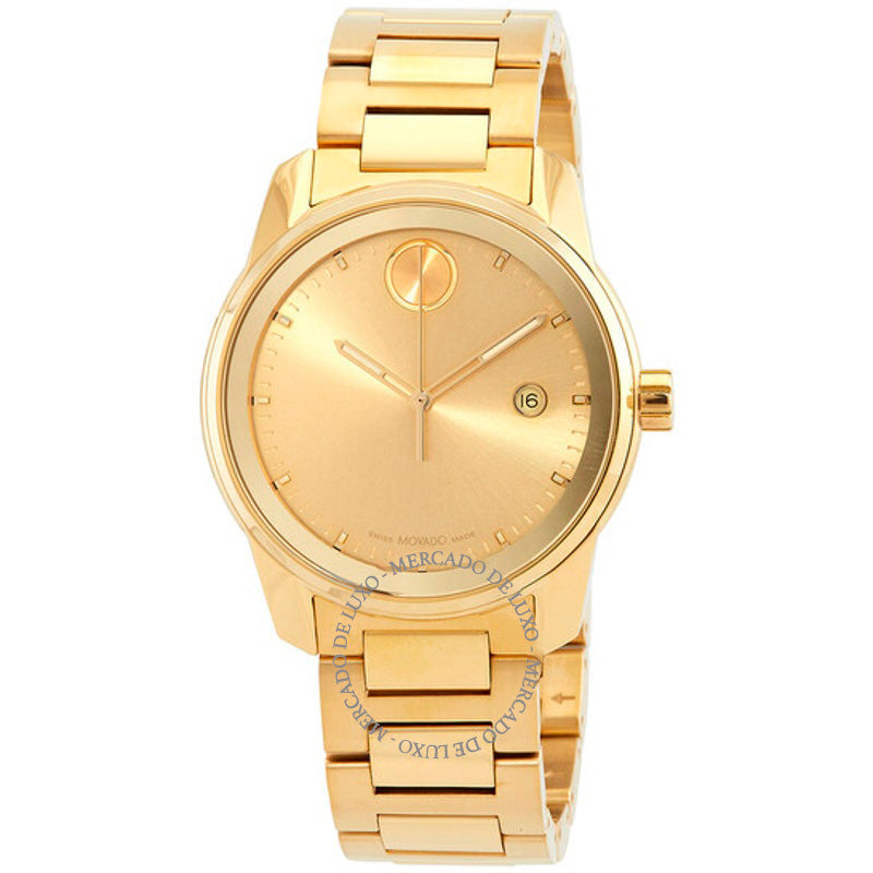 Relógio Bold Verso Quartz Gold Dial 42 mm - Mercado de Luxo - O Maior E-Commerce de Bens, Produtos e Serviços de Luxo do Brasil.
