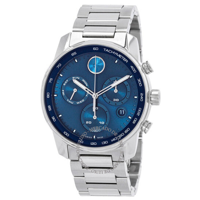 Relógio Bold Verso Quartz Blue Dial 44 mm - Mercado de Luxo - O Maior E-Commerce de Bens, Produtos e Serviços de Luxo do Brasil.