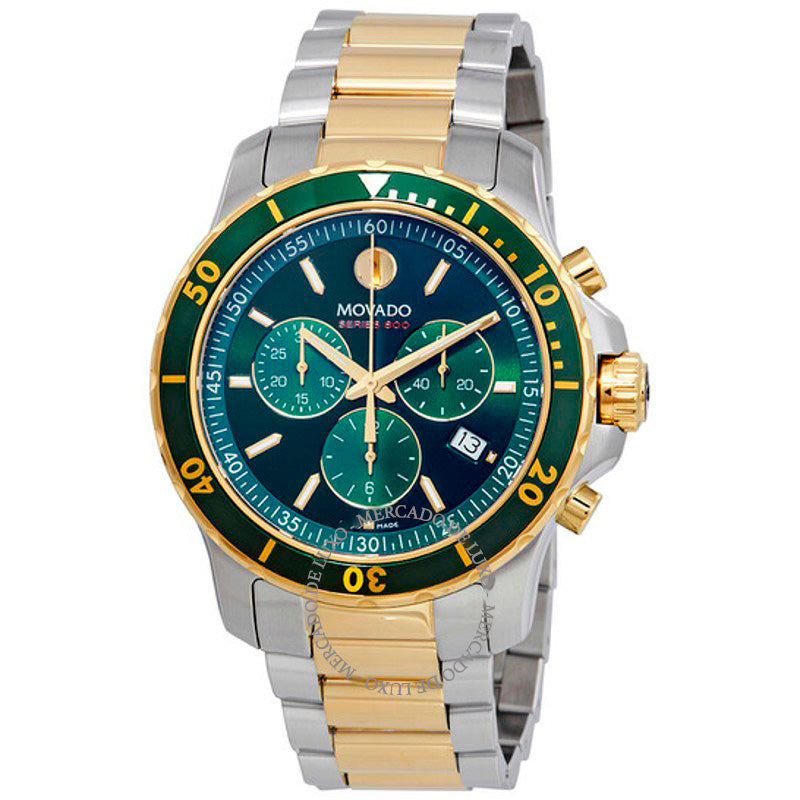 Relógio Cronógrafo 800 Mostrador Verde 42 mm - Mercado de Luxo - O Maior E-Commerce de Bens, Produtos e Serviços de Luxo do Brasil.