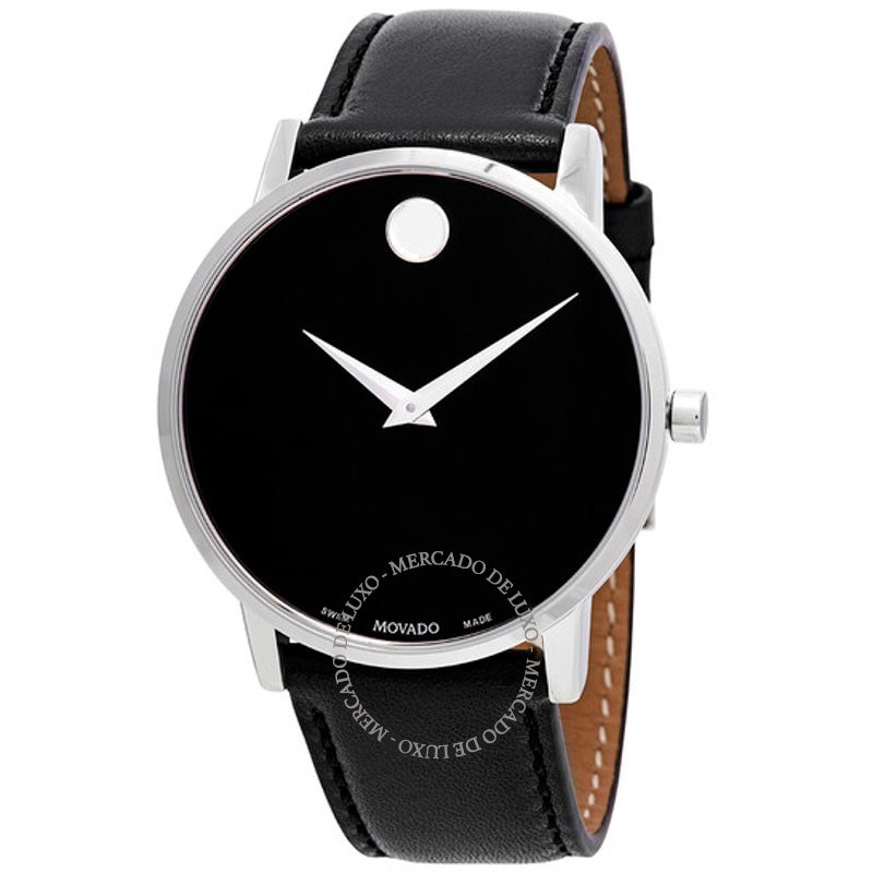 Relógio Museu Clássico Mostrador Preto 40 mm - Mercado de Luxo - O Maior E-Commerce de Bens, Produtos e Serviços de Luxo do Brasil.
