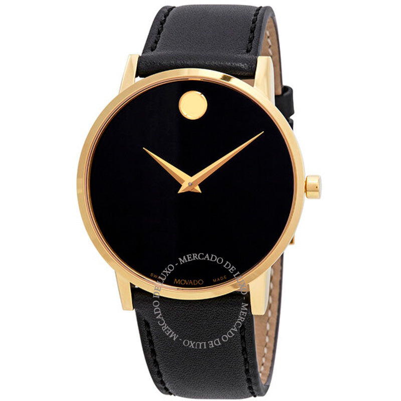Relógio Museu Clássico Mostrador Preto 40 mm - Mercado de Luxo - O Maior E-Commerce de Bens, Produtos e Serviços de Luxo do Brasil.